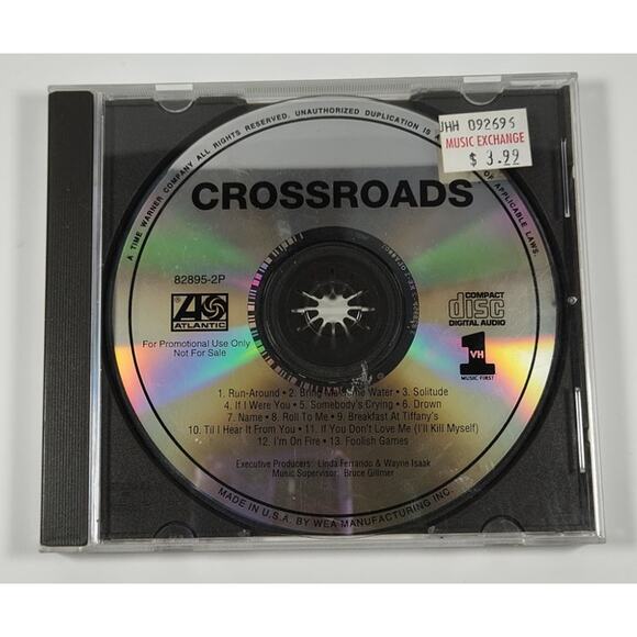 VH1 Crossroads CD Blues Traveler, Etheridge, Isaak, Jewel, Amos, k. d. lang - Picture 1 of 4